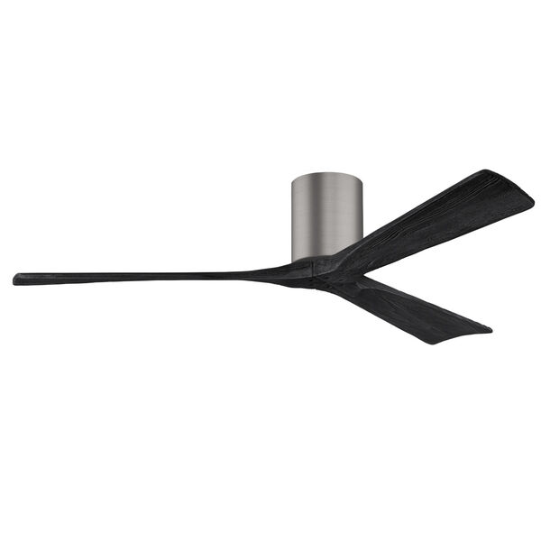 Irene Brushed Pewter Ceiling Fan with Three Blades, image 1