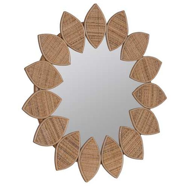 Sirena Natural Rattan Wall Mirror, image 3
