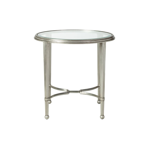 Metal Designs Sangiovese Round End Table, image 2