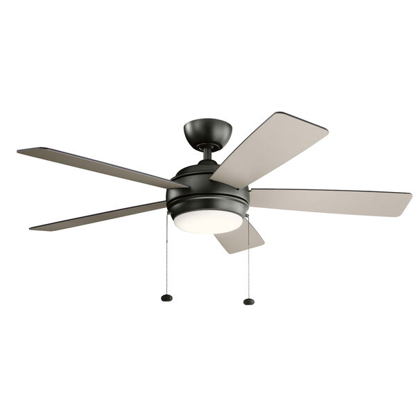 Starkk Satin Black 52-Inch LED Ceiling Fan, image 3