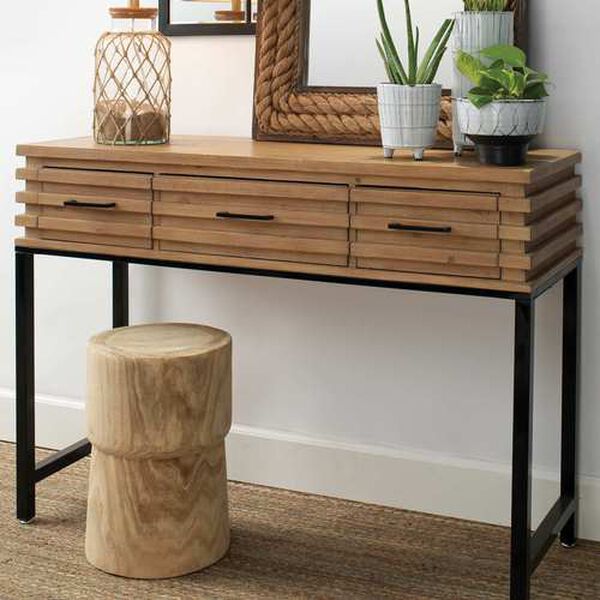 Yucca Natural Wood Side Table, image 9