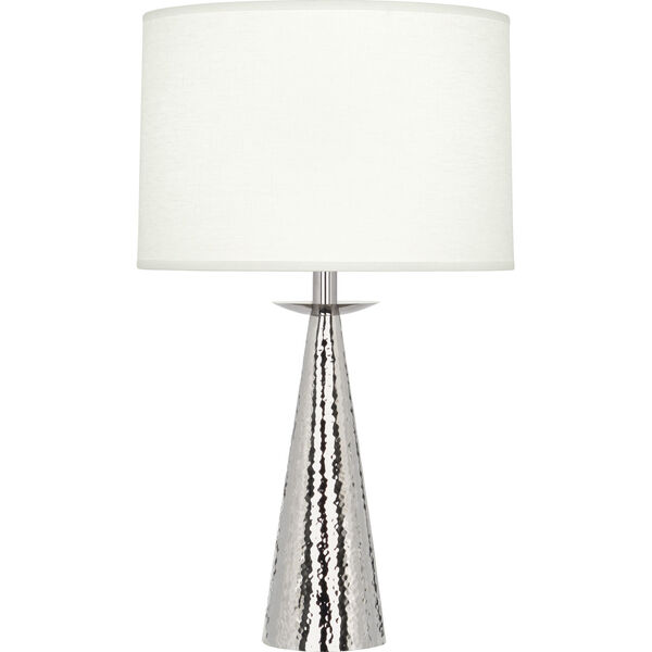 Dal Polished Nickel 23-Inch One-Light Table Lamp, image 1
