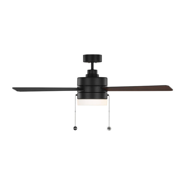Syrus Midnight Black 52-Inch Two-Light Ceiling Fan, image 5