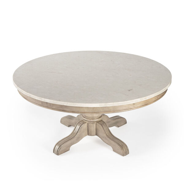 Danielle Light Brown Marble Coffee Table, image 2