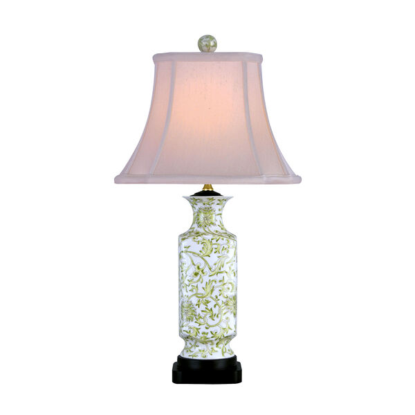 Lemon Grass Green One-Light Porcelain Table Lamp, image 1