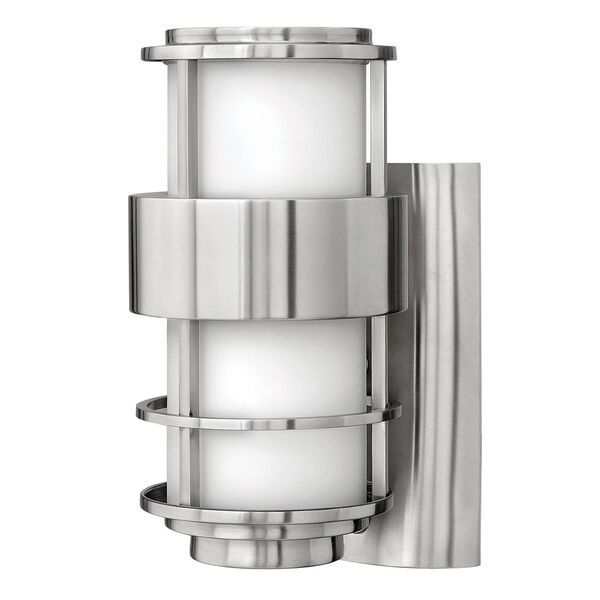 Saturn Stainless Steel One-Light Small Outdoor Wall Light, image 1