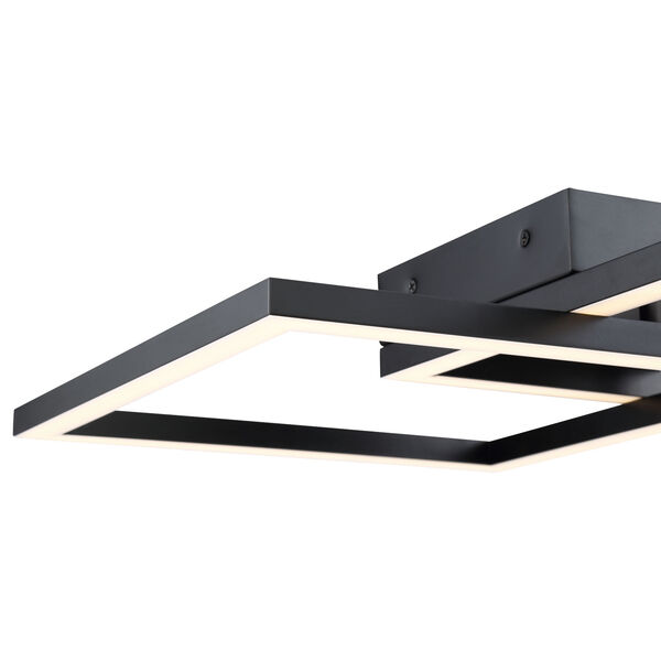 Squared Black 19-Inch Led Wall Sconce, image 7