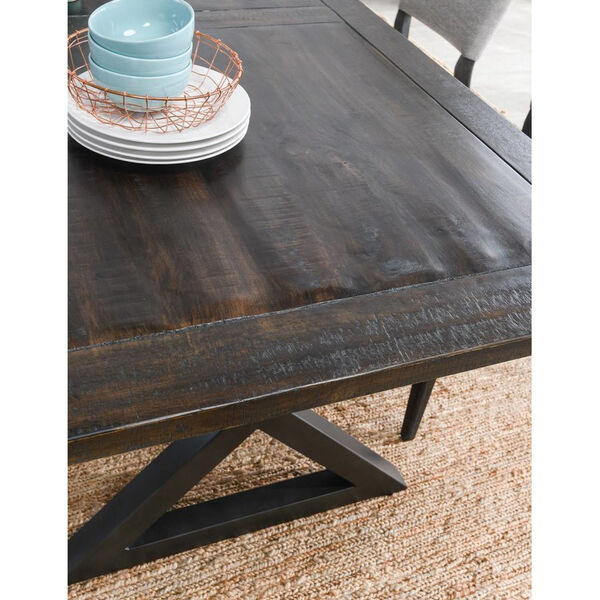 Kenny Brown and Black Dining Table, image 6