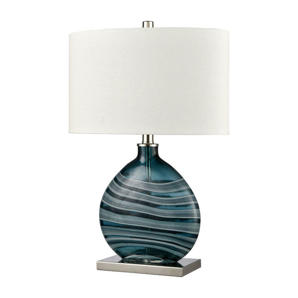 Portview Teal One-Light Table Lamp, image 2