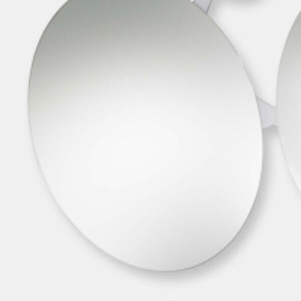 Marshmallow Silver 33-Inch Mirror, image 4