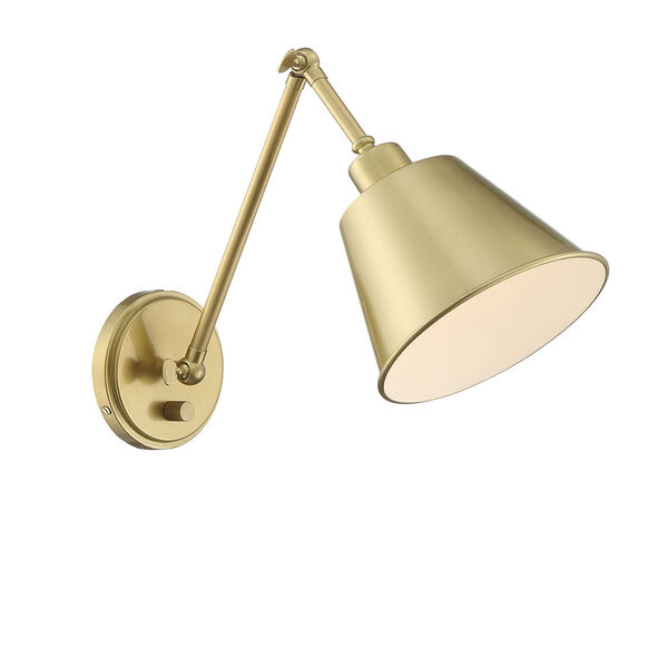 Mitchell Aged Brass 23-Inch One-Light Wall Sconce, image 1