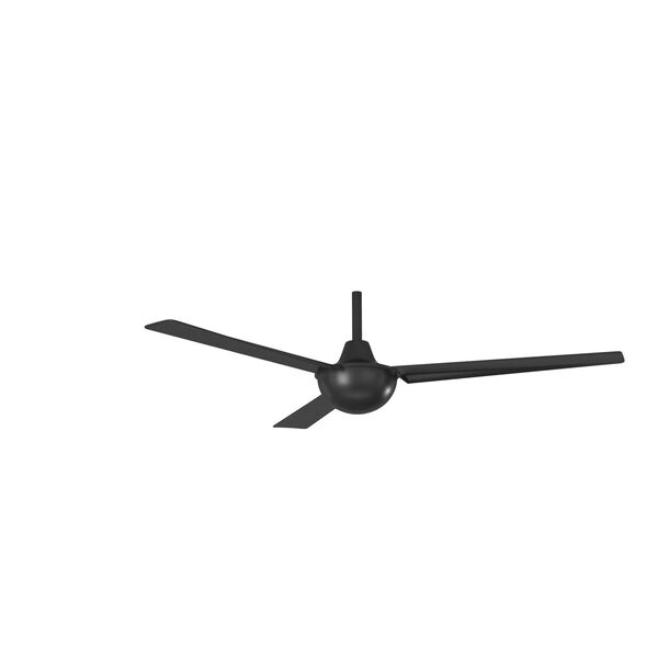 Kewl 52-Inch Ceiling Fan in Black with Three Blades, image 7