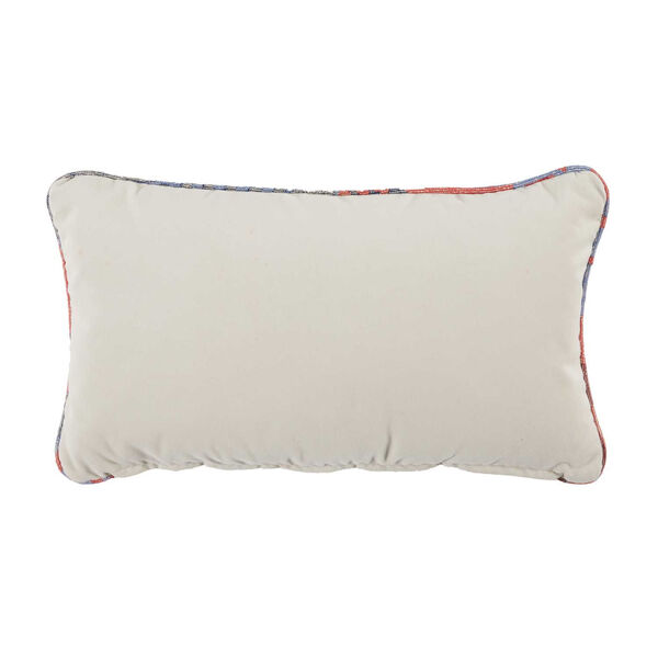 Kilim Cajun and Almond 14 x 24 Inch Pillow, image 2