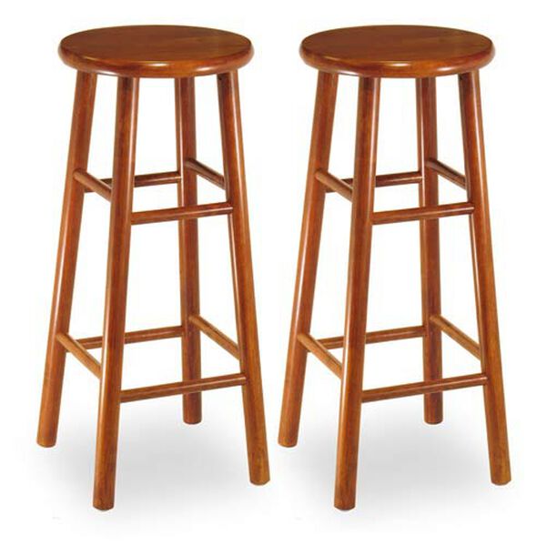 Winsome Wood Cherry 29 Inch Bar Stools, 29 Inch Bar Stools