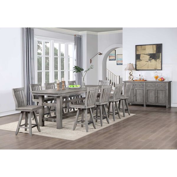 Keystone II Gray Counter Height Dining Table, image 4