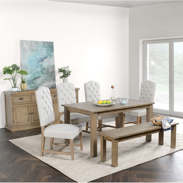 Driftwood Desert Gray 60-Inch Dining Table, image 2