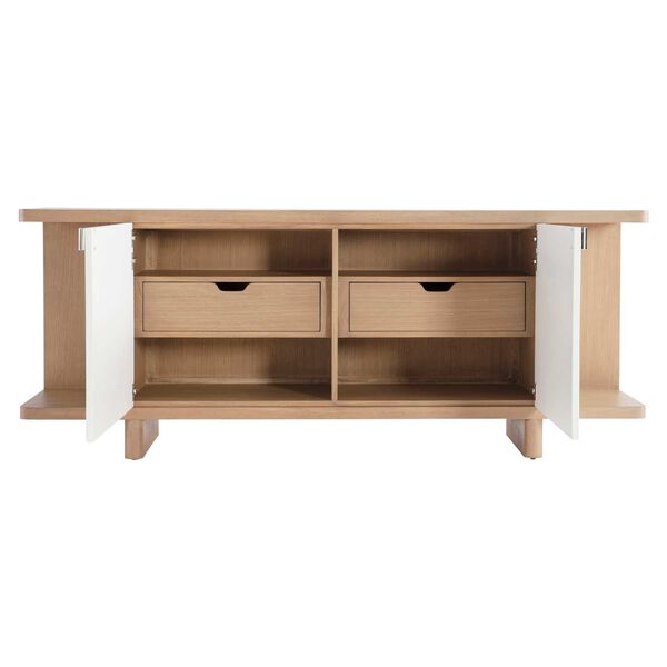 Modulum White and Natural Sideboard, image 4