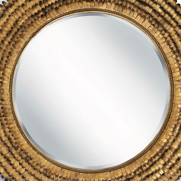 Classics Gold Leaf Petal 32-Inch Mirror, image 2
