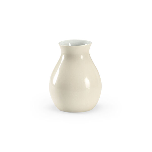 Antique White Six-Inch Vase, image 1