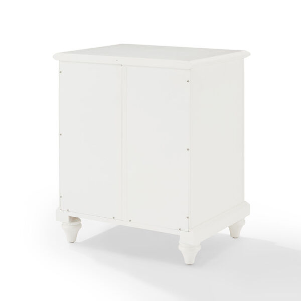 Palmetto White File Cabinet, image 3