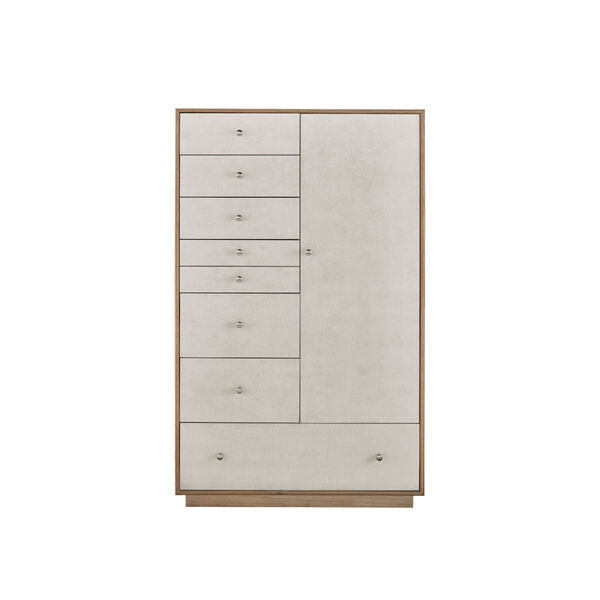 Nomad Tech Oak and White Cabinet, image 1