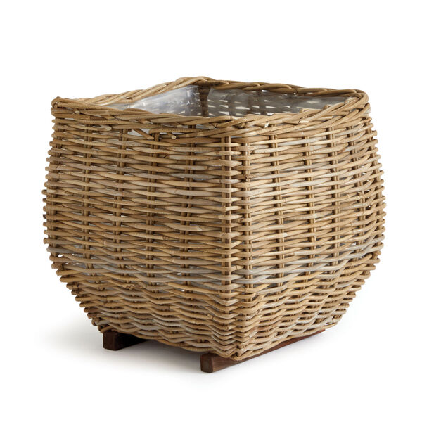 Natural Sylvie Square Taper 18-Inch Basket, image 1