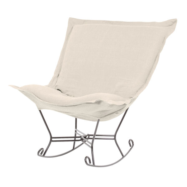 Sterling Sand Puff Rocker with Titanium Frame, image 1