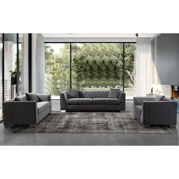 Cambridge Gray Sofa, image 4