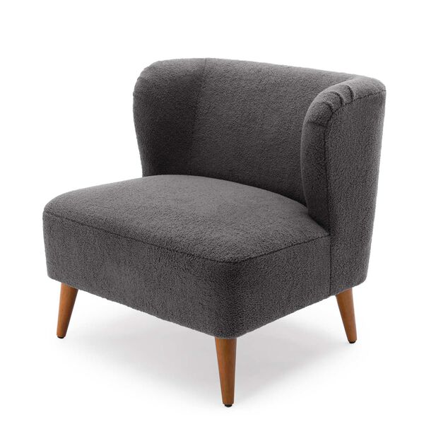 Vesper Boucle Gray Accent Chair, image 3