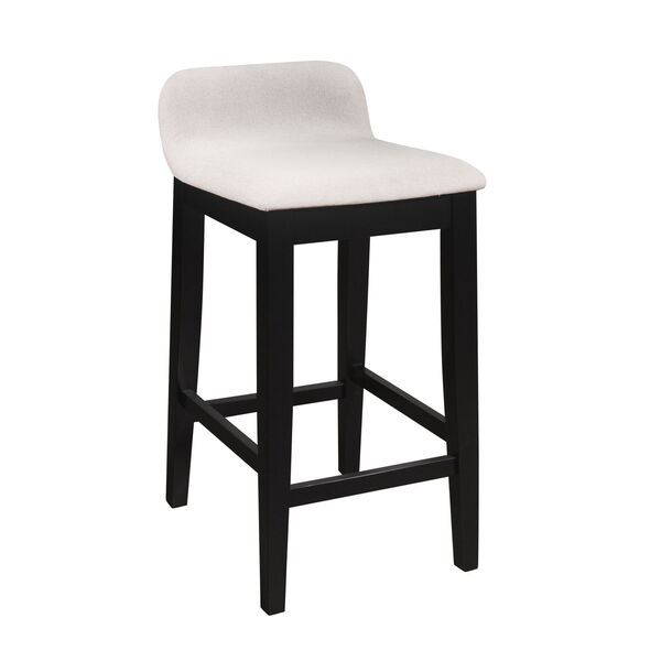 Maydena Black And Light Beige Counter Height Stool, image 1