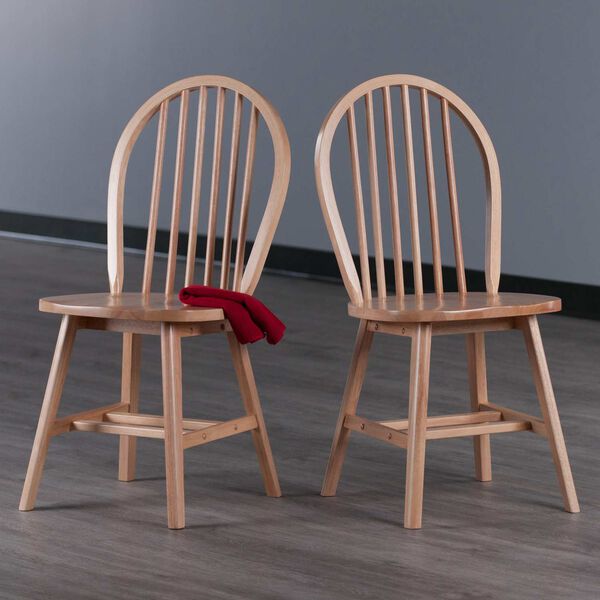 Windsor Natural Chair, Set of Two, image 2
