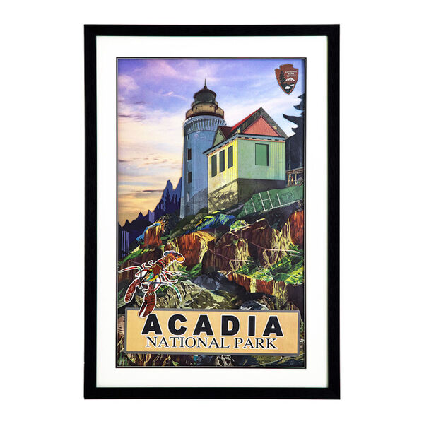 Acadia Multicolor 3D Collage Wall Art, image 1