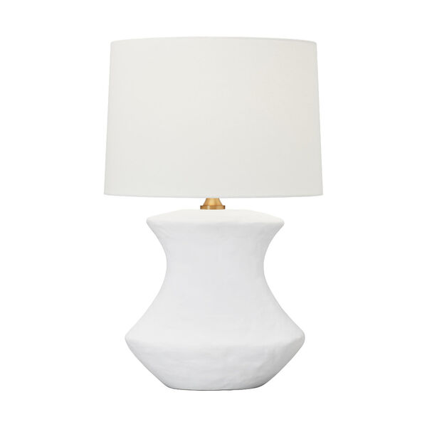 Bone One-Light Ceramic Table Lamp, image 1