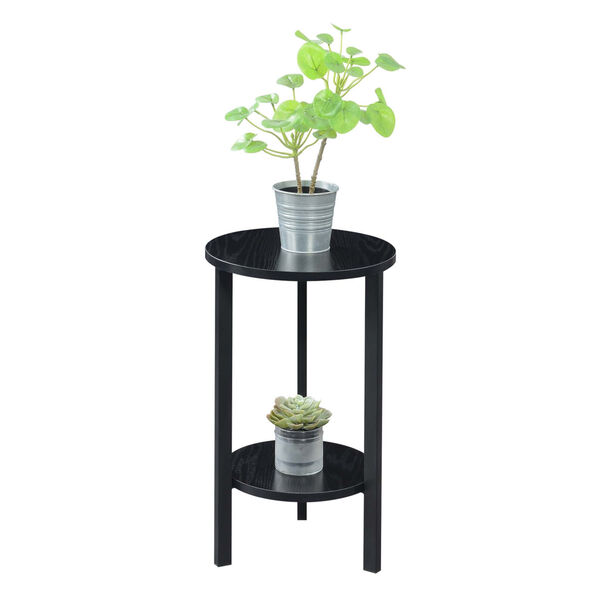 Graystone Black 24-Inch Plant Stand, image 3
