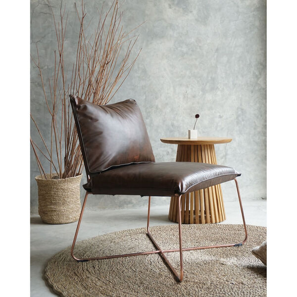 Moderne Dark Brown Lounge Chair, image 5