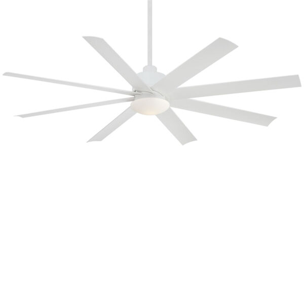 Slipstream Flat White 65-Inch Ceiling Fan, image 1