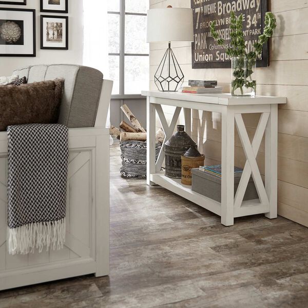 Bay Lodge Off-White Console Table, image 2