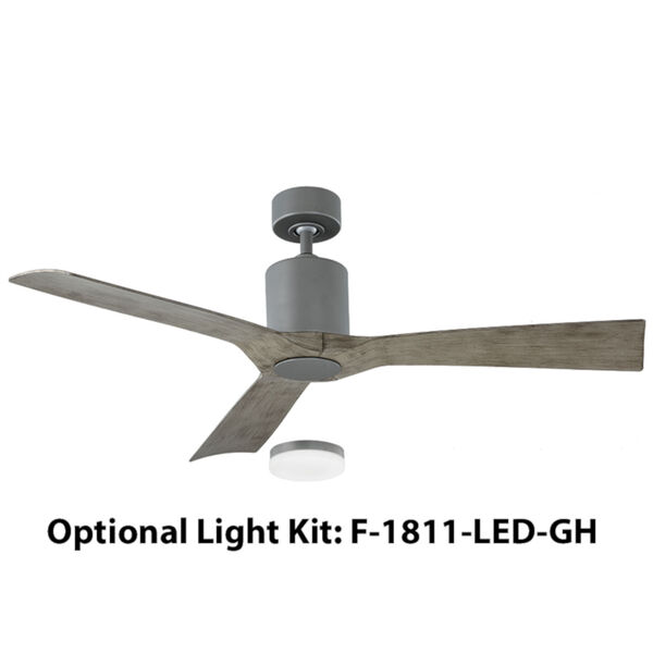 Aviator Graphite 54-Inch 3000K LED Downrod Ceiling Fans, image 2