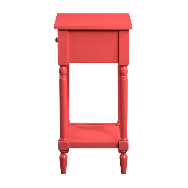 French Country Coral 28-Inch Khloe Accent Table, image 9
