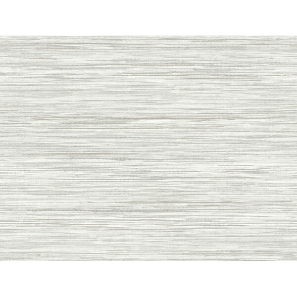 Waters Edge Gray Bahiagrass Pre Pasted Wallpaper - SAMPLE SWATCH ONLY, image 2