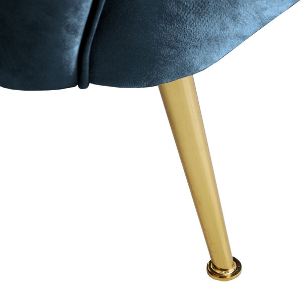 Remus Blue Upholstered Arm Chair, image 5