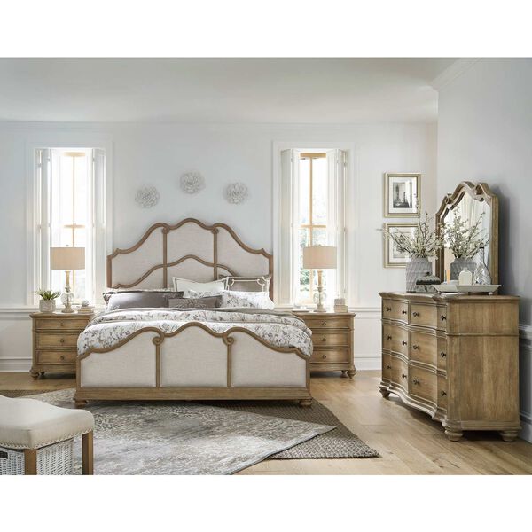 Weston Hills Natural Upholstered Bed, image 3