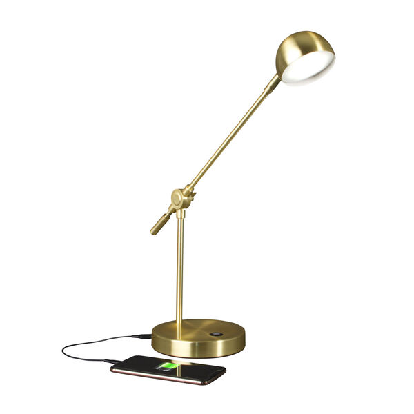 Direct Brass LED Desk Lamp, image 1
