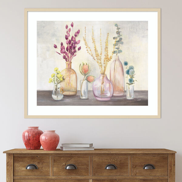 Julia Purinton Brown Autumn Vases I 41 x 33 Inch Wall Art, image 4