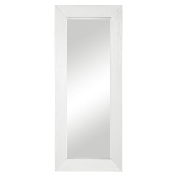 Tybee White 34-Inch Leaner Floor Mirror, image 2