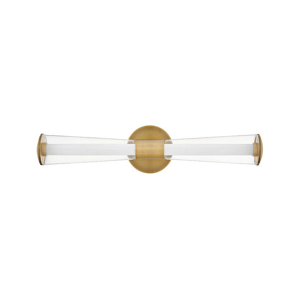 Elin Lacquered Brass Medium Integrated LED Bath Vanity, image 1