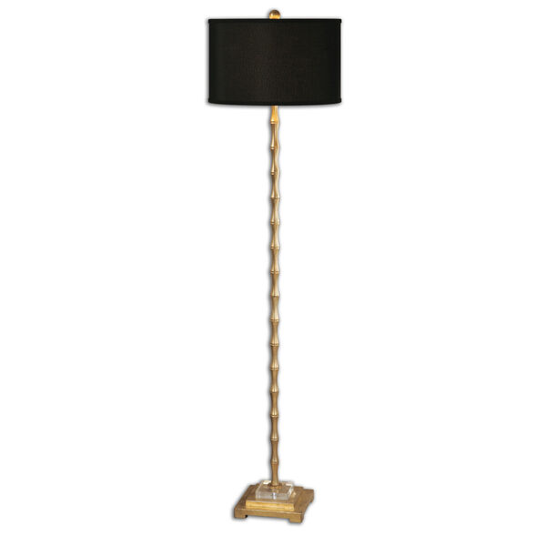 Quindici Metal Bamboo One-Light Floor Lamp, image 3