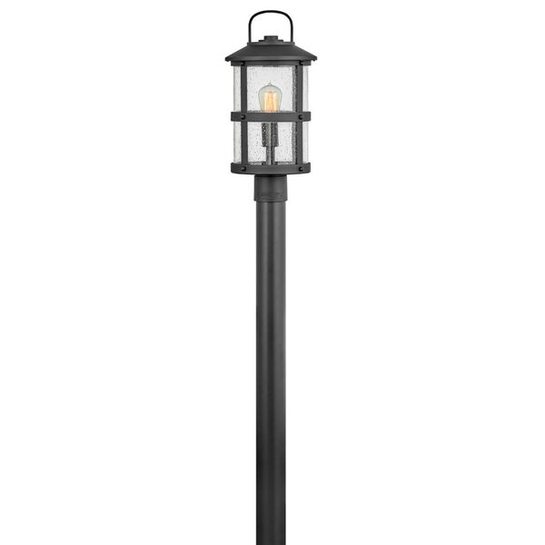 Lakehouse Black One-Light Outdoor Post Mount, image 4