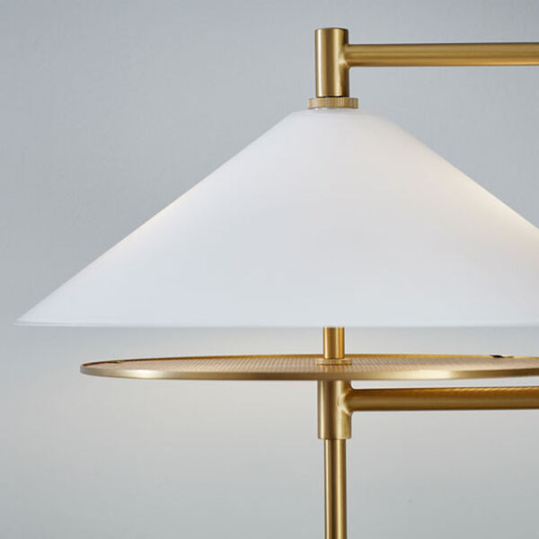 Gesture Burnished Brass Table Lamp, image 4