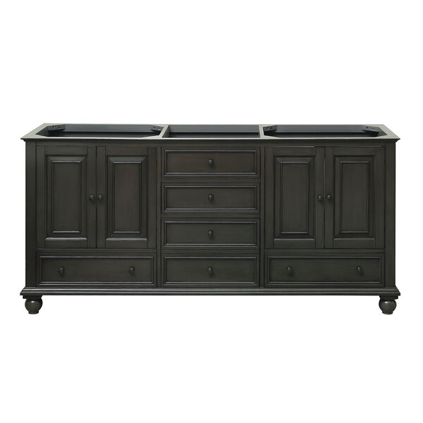 Thompson Charcoal Glaze 72-Inch Vanity Only, image 1